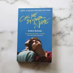 English version please call me by your name English books movie book of the same name