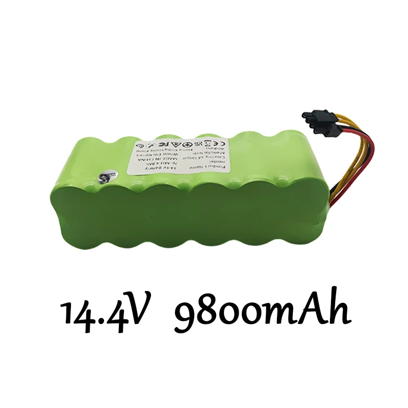 14.4V 9800mAh Battery ipega Compatible with AMIIBO, ARIETE BRICIOLA, DILEMMA,MIDEA, PROFIMASTER, LP43SC2000P X500 Vacuum Cleaner