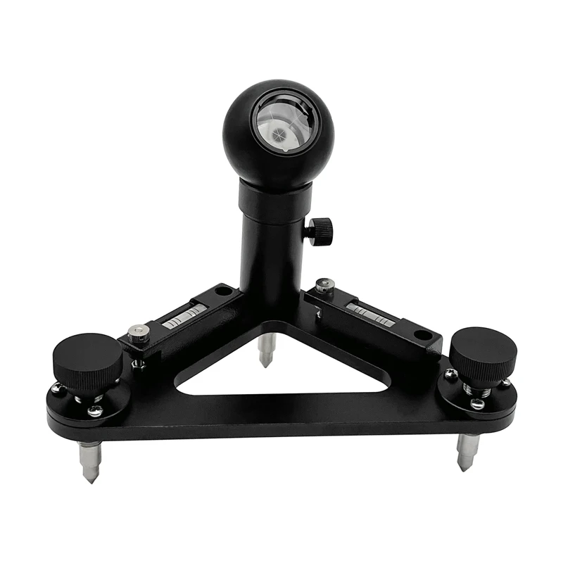 Set di prismi di monitoraggio sferico in rame argento TLF con base accurata per parti e accessori di strumenti della stazione totale
