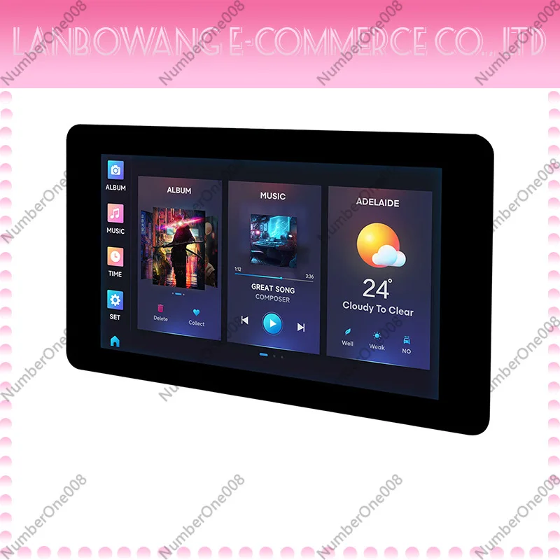 ESP32-S3 7 Inch Capacitive Touch Screen Development Board Five Point Touch LVGL Graphics Programming 800x480