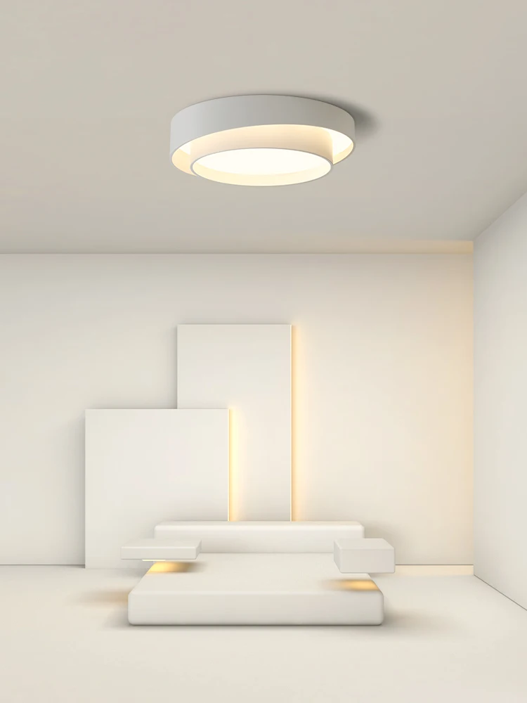 round ceiling lamp modern led Art ceiling light Studio Kitchen bedroom Aisle Balcony Corridor  white designer ceiling lamp