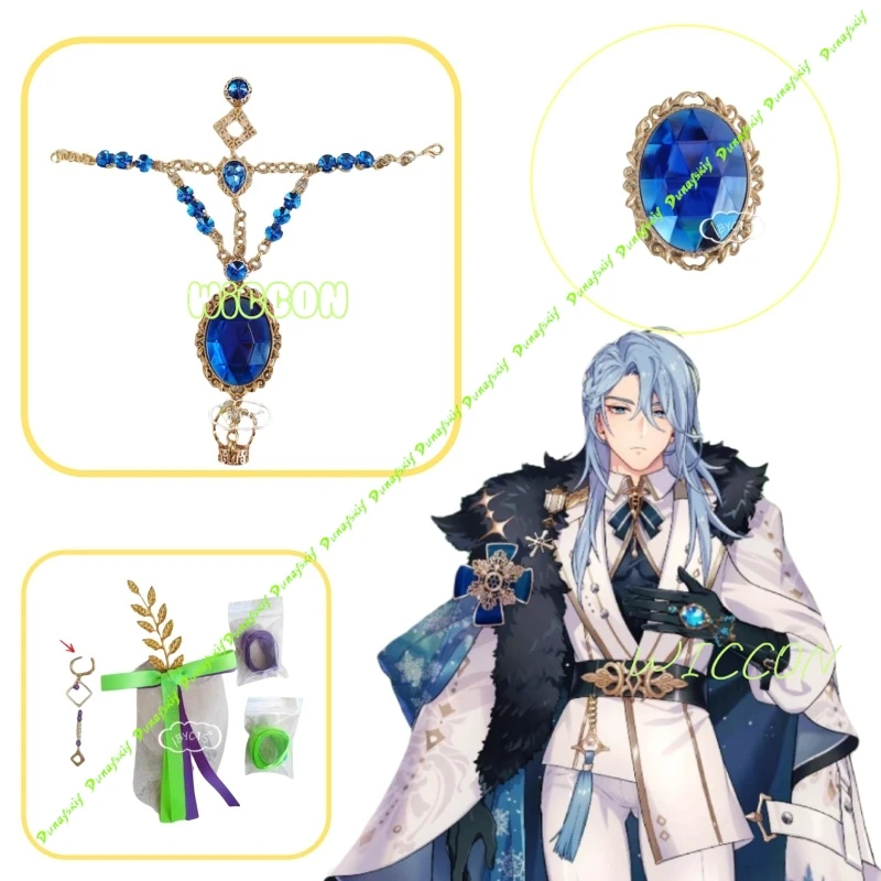 

Edmond Cosplay Prop NU:Carnival Bracelet Ear Clip Ear Pin Cosplay Earrings Headdress Brooch Costume Anime Prop Accessories