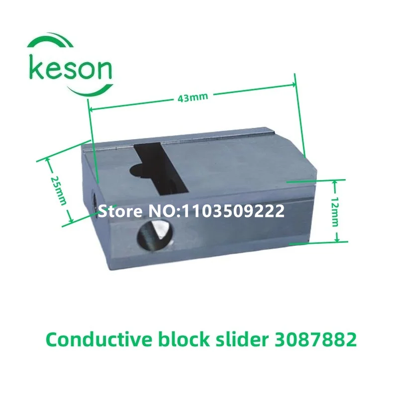 3082521  slider suitable for Sodick wire cutting machine, Sodick power supply board holder