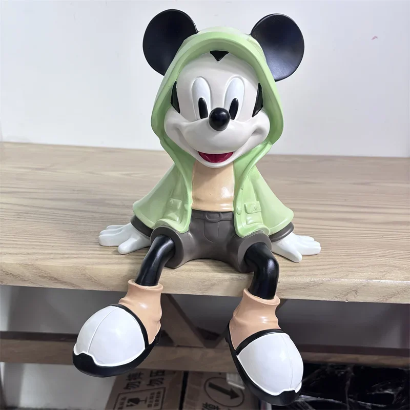 30cm Disney Mickey Sitting Posture Decoration Living Room Tv Cabinet Home Decor Office Desktop Good Things Child Brithday Gift