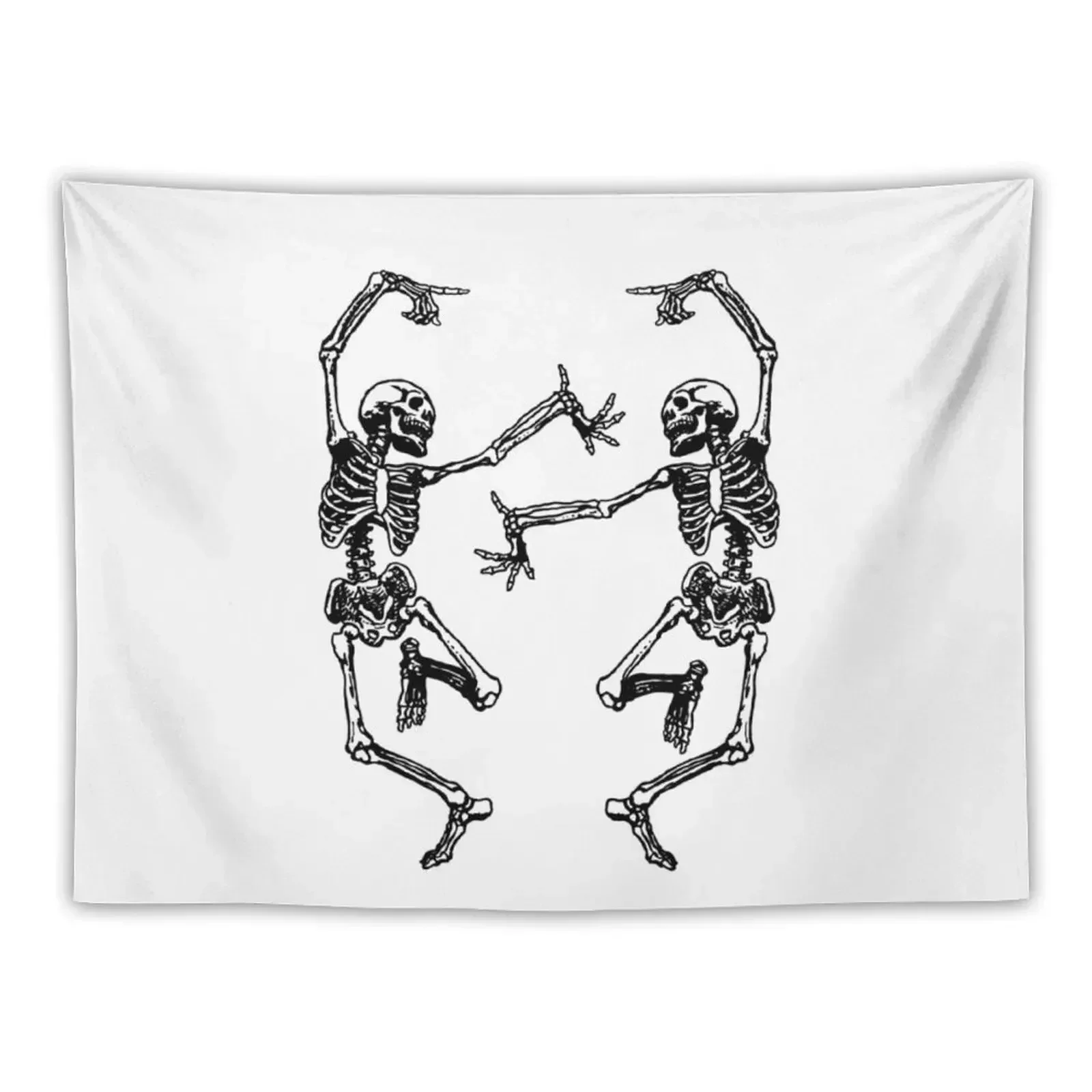 

Dancing Skeletons Tapestry Bedroom Decor Korean Room Decor Bathroom Decor Tapestry