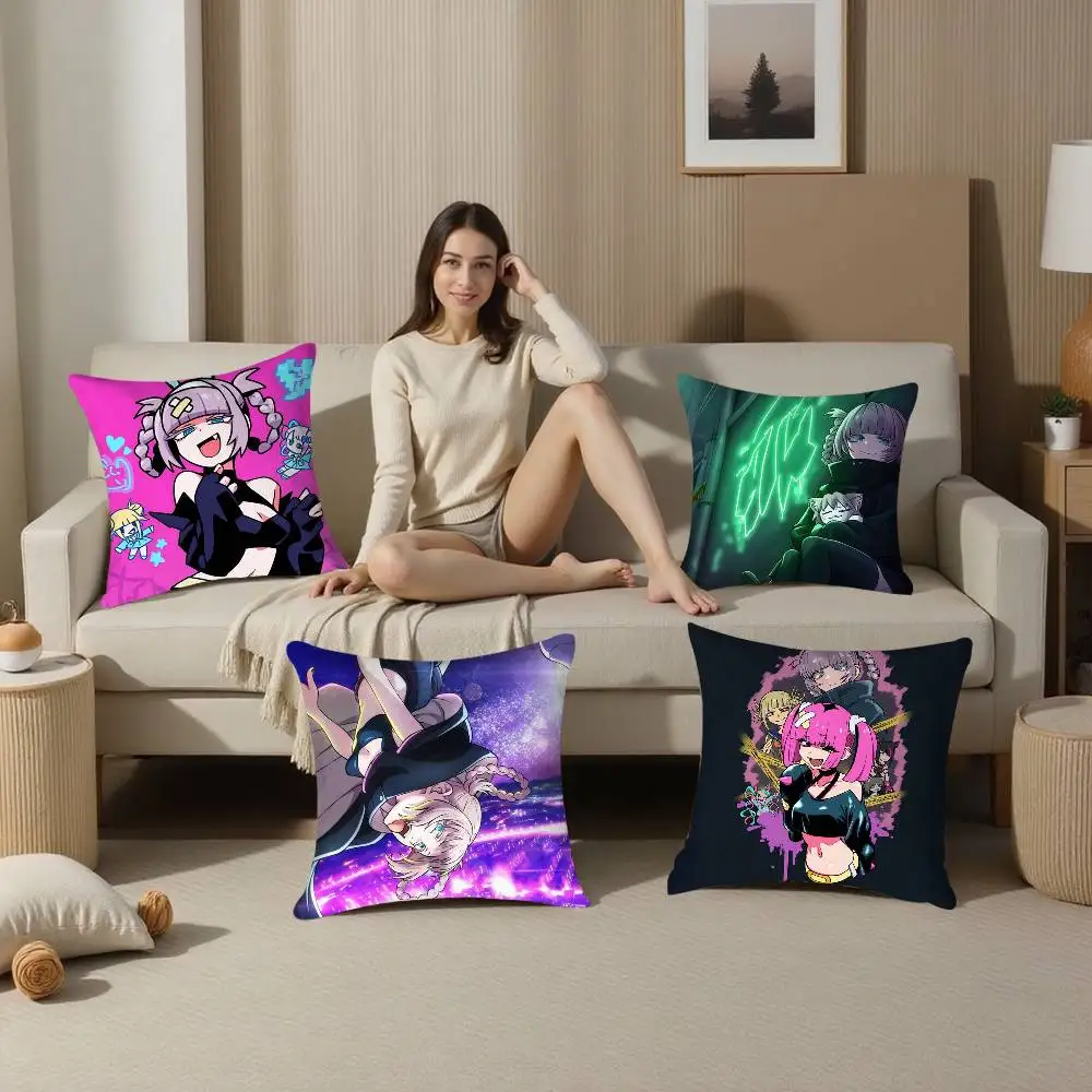 C-CALL OF THE NIGHT Anime Pillow Case Plush Fabric Soft  Pillowcase Double Sided Print Cushion Cover Household Gifts
