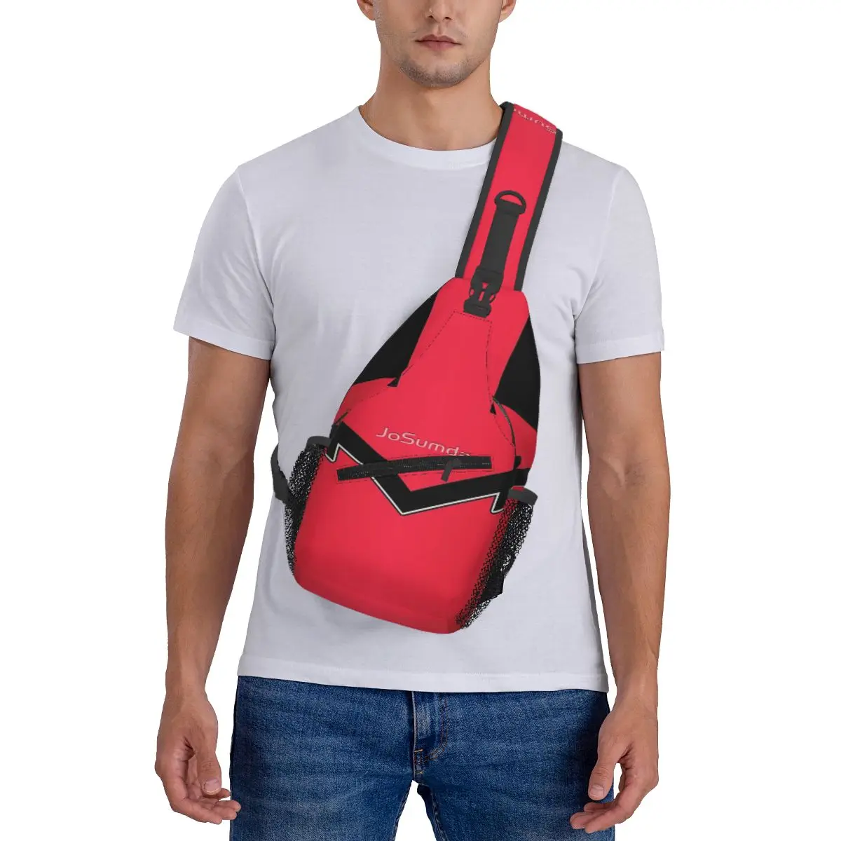 Quantum Ranger-Bolso cruzado para el pecho, mochila escolar portátil de moda, multiestilo