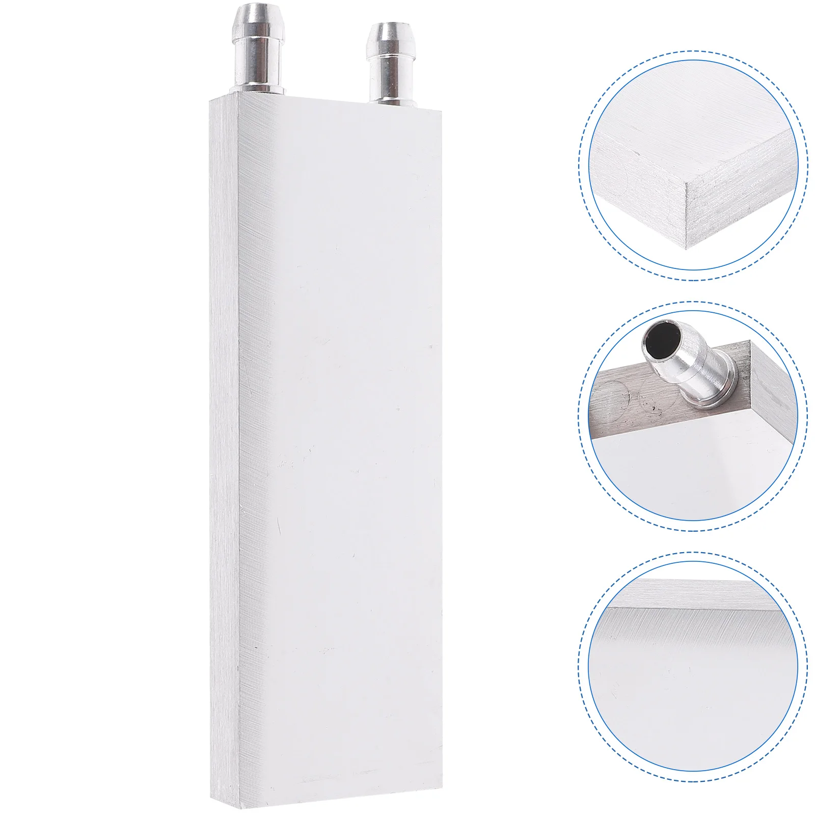 

Aluminum CPU Radiator Water Block 40 Side Cooler Heat Sink Accessory Efficient Dissipation