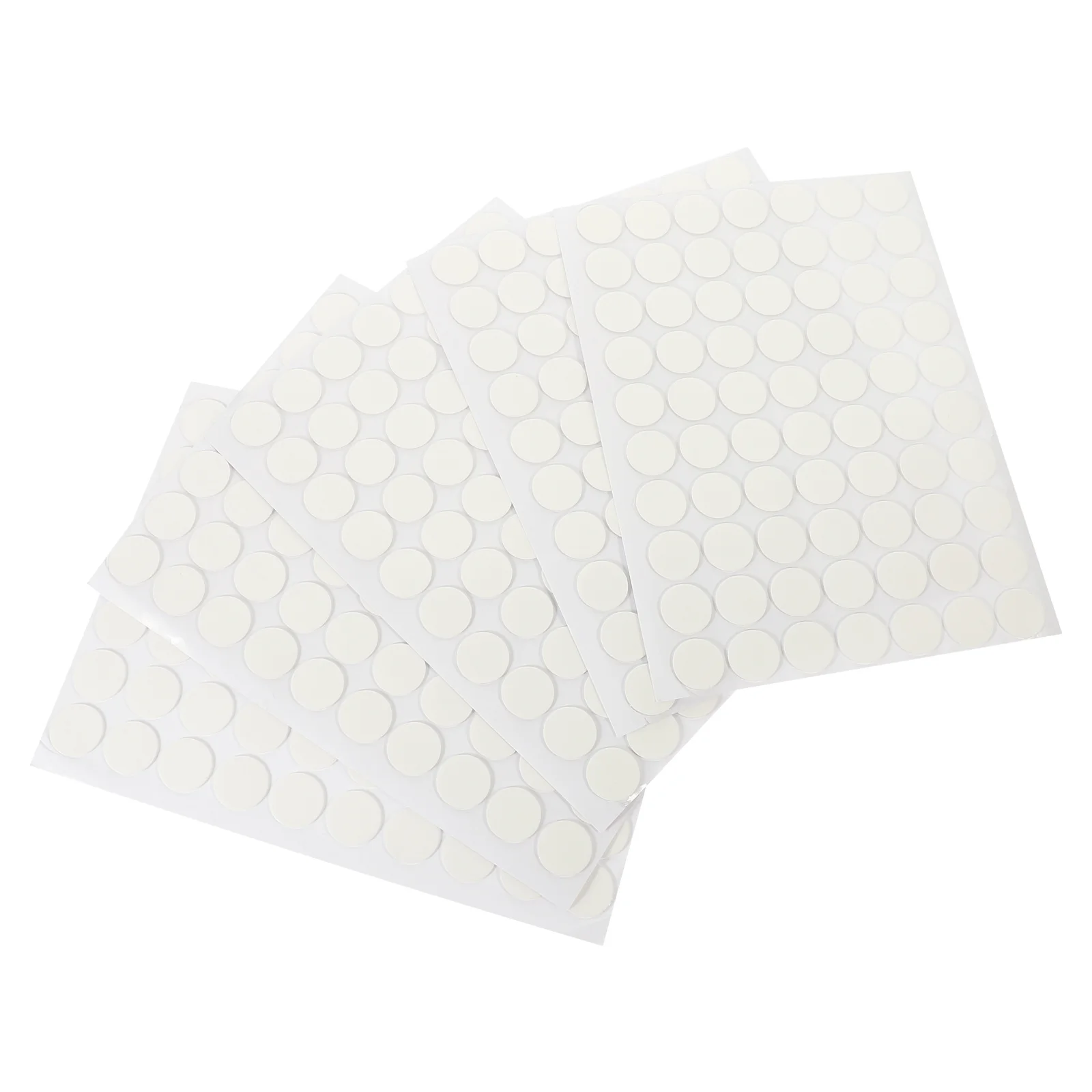 

Round Double Sided Adhesive Dots 5 Sheets Strong No Residue Sticky Fixers For Diy Decoration Wall Removable Tape