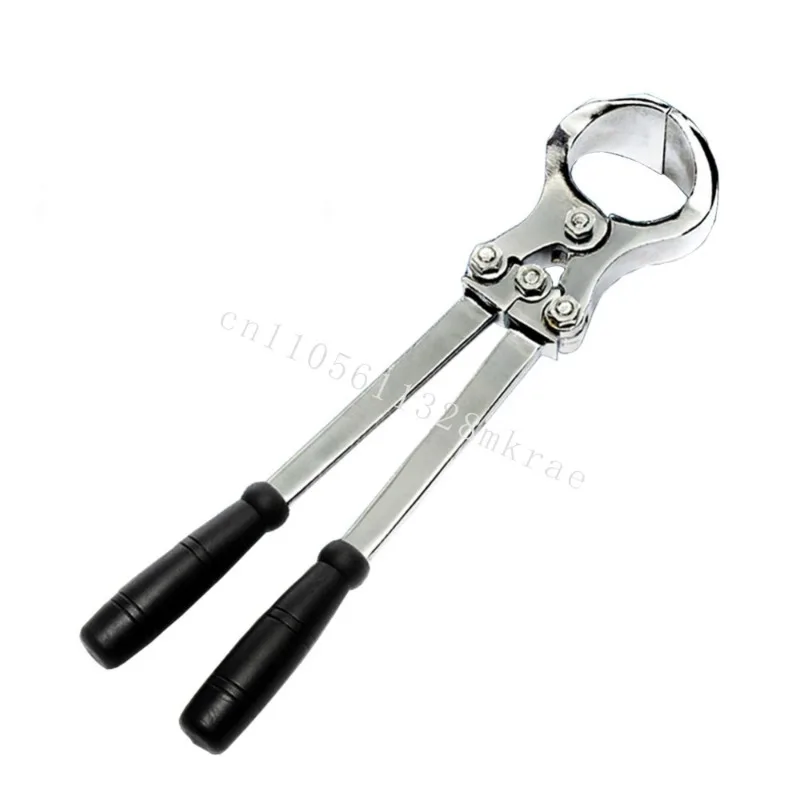 

New bloodless black handle castration tool goat sheep castration pliers stainless steel castration instrument pliers
