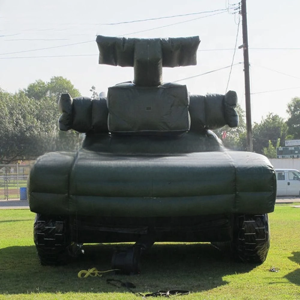 

tank model for Large inflatable outdoor event decoration, inflatable decoy tank, inflatable military tank customized