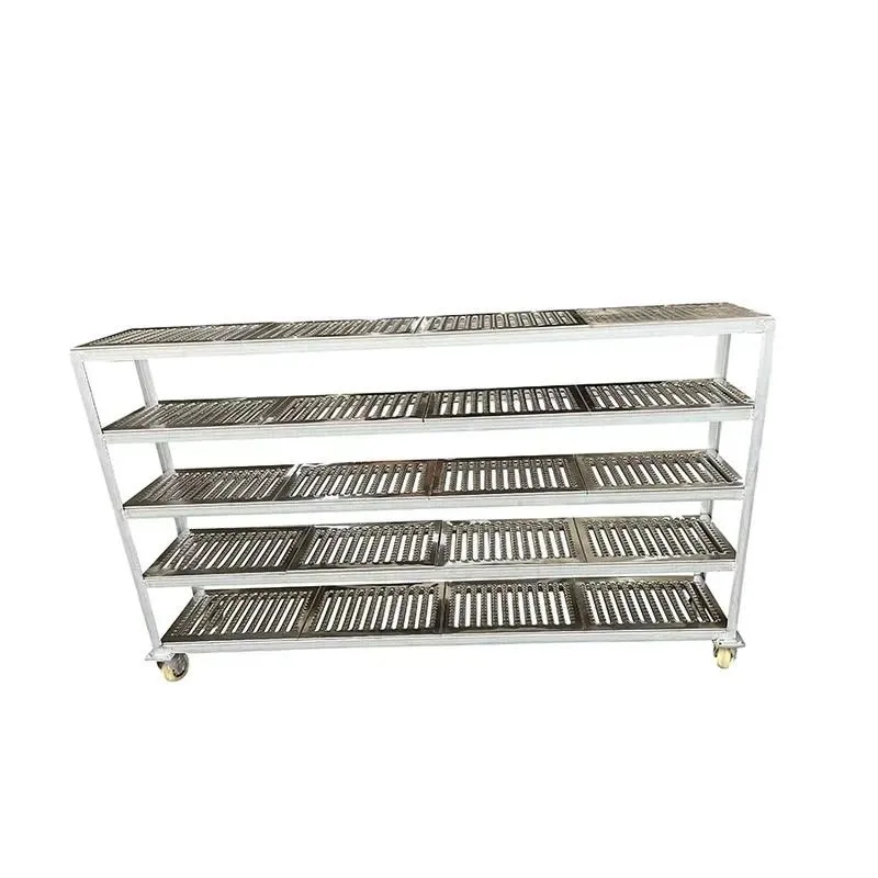 Removable 5-layer stainless steel plate rack Galvanized appearance with anti-corrosion