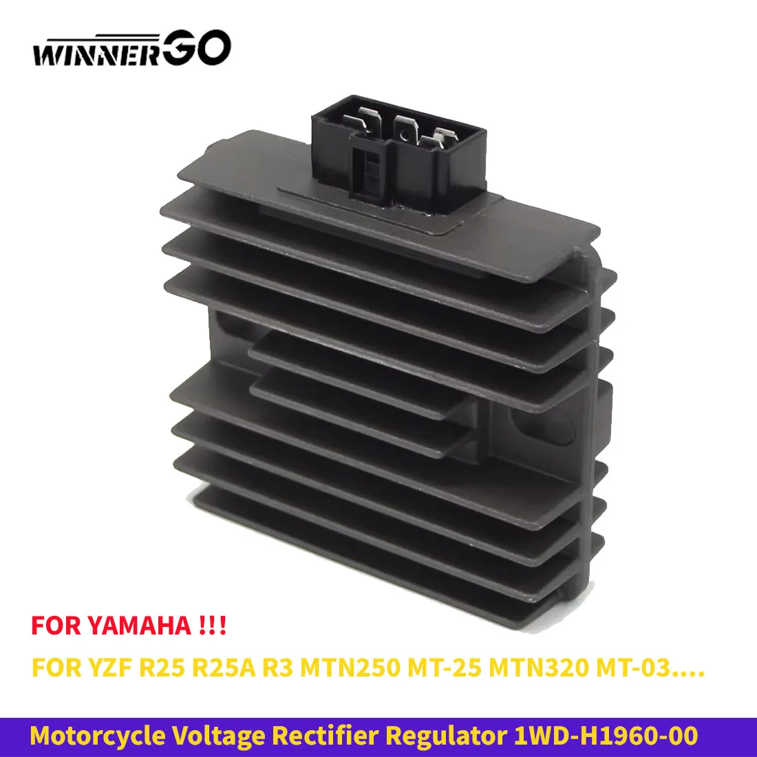 Motorcycle Rectifier  Voltage Regulator for YAMAHA YZF-R25 YZF R25 YZFR25 YZF-R3 YZF R3 YZFR3 MT250 MT250 MT-25 1WD-H1960-00-00