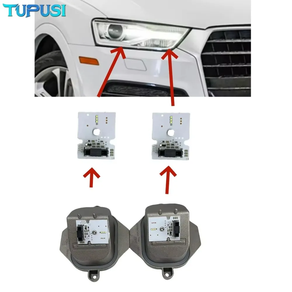 8T0941475B 8T0941475C White DRL Chip For Audi Q3 2016-2018 Xenon Car Headlight DRL Chip LED Board Light Board Light 941475B 475C