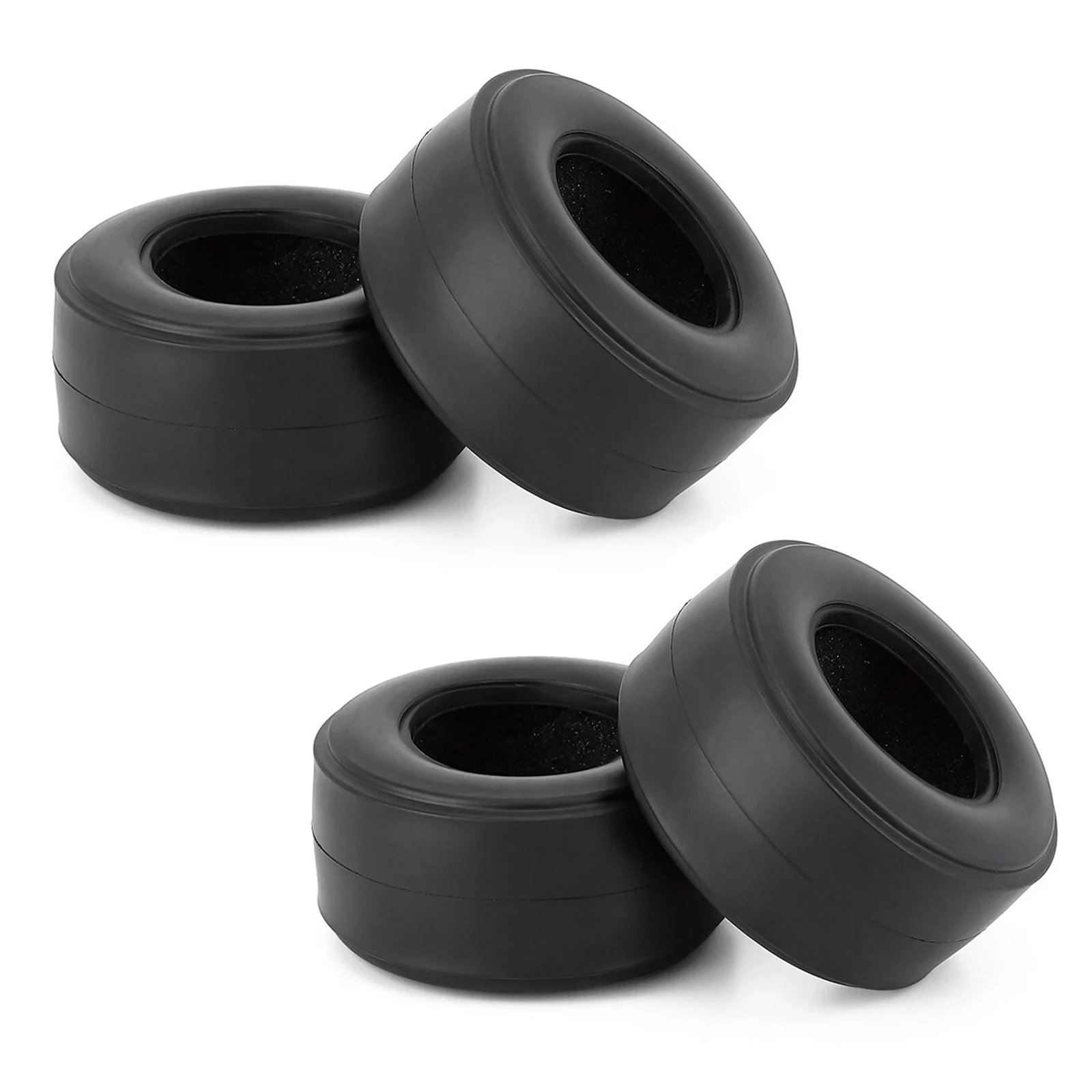 4X RC Short Course Truck Tires Wheel 12mm Hex For 1/10 TRAXXAS SLASH Rustler CAR