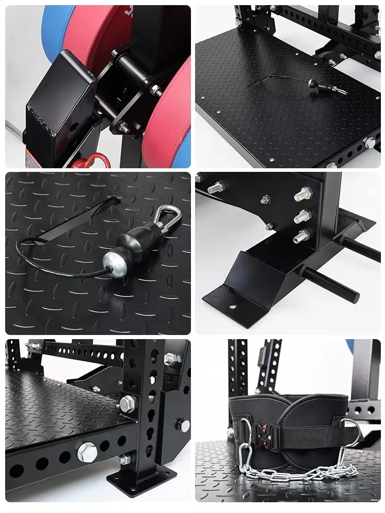 Belt Squat Machine Multifunctional Commercial Squat Butt and Leg Training Equipment Exercise Machine Muscle Stimulator Fitness