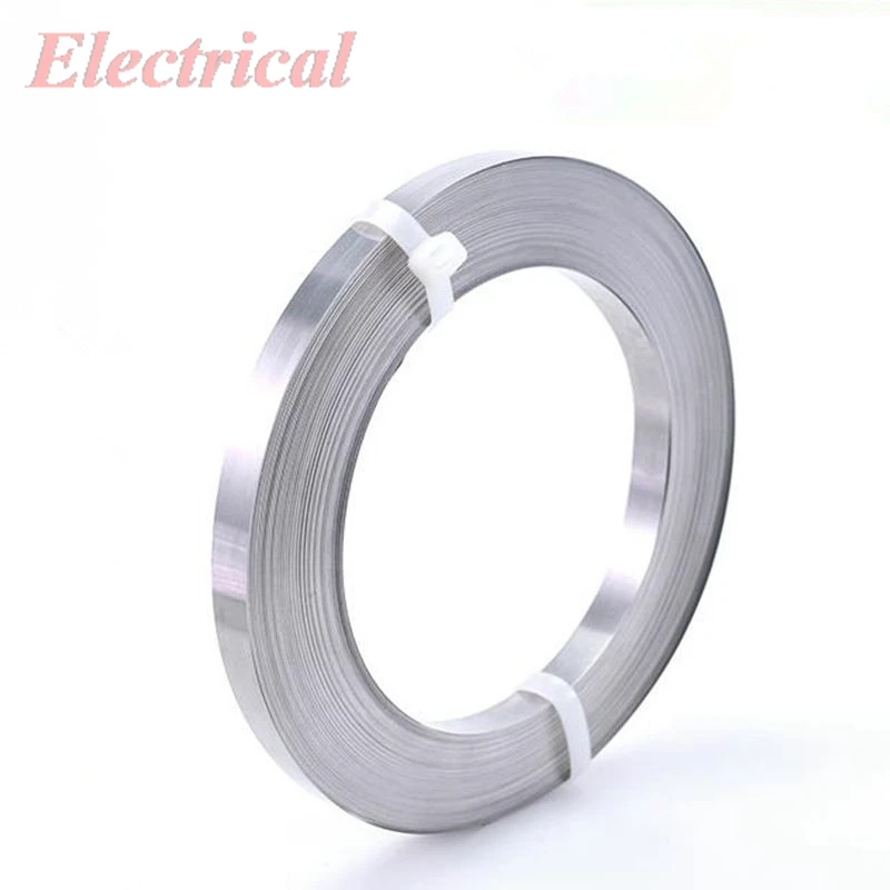1PC Nichrome Flat Heater Wire for Heating Element 10M Length 0.5mm Thickness 5MM Width