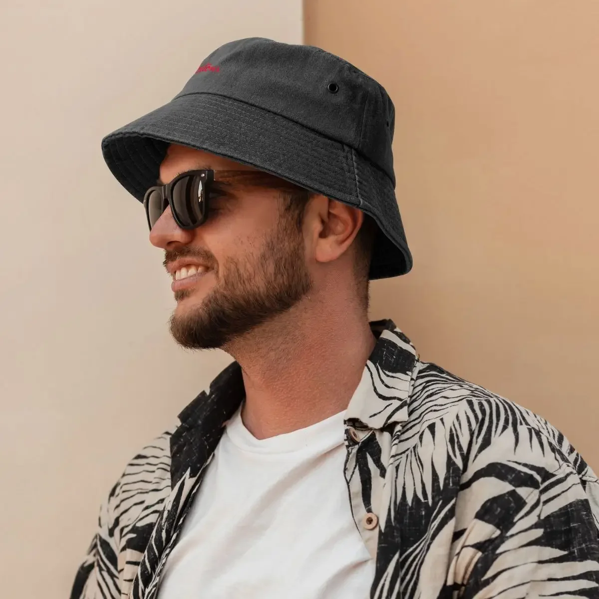 Tim Hortons Coffee Day Bucket Hat Snapback Cap Hood derby hat Women Beach Fashion Men's image 5