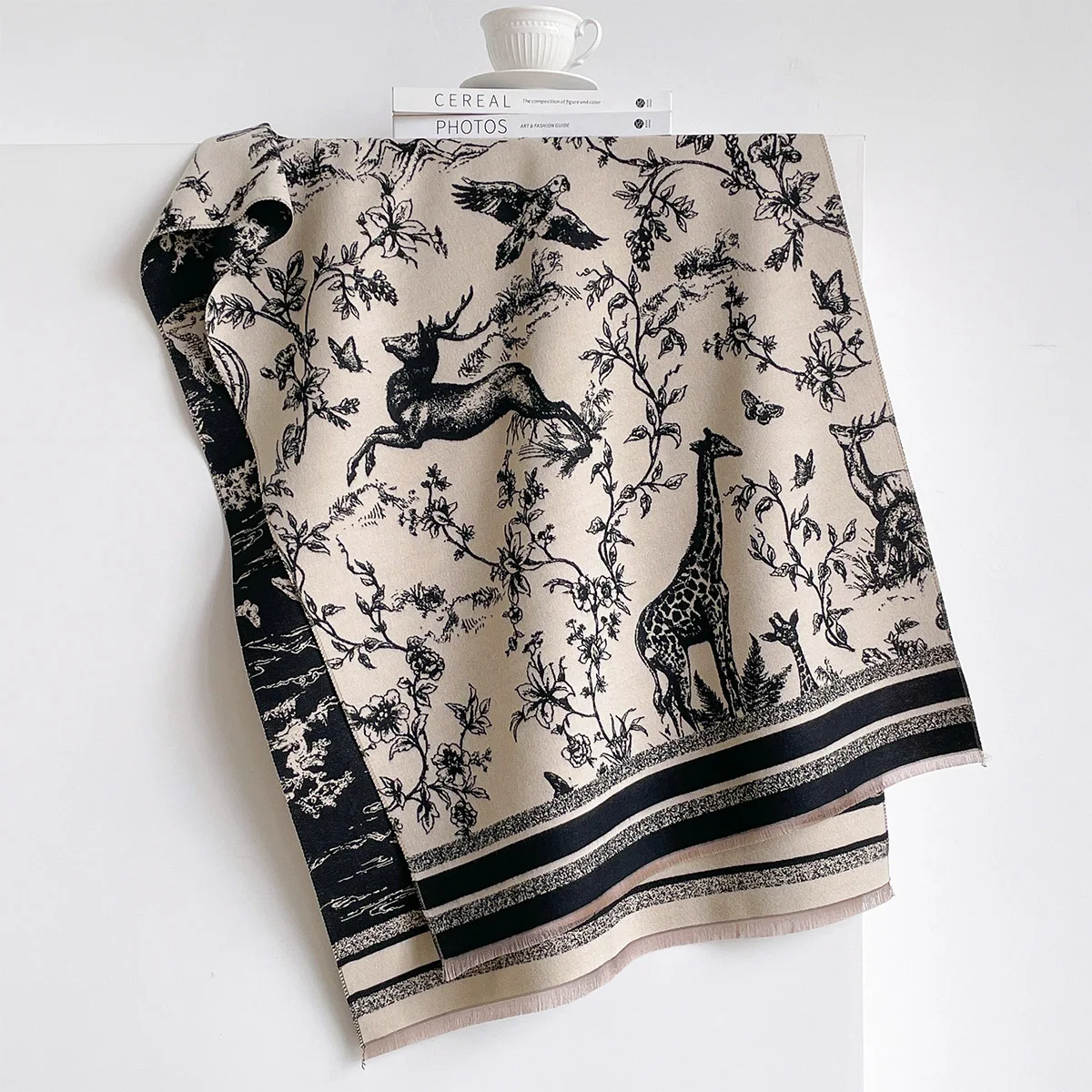 Damen-Schal aus Kaschmir-Imita – Shawl Wrap Winter Bewertung und Preis