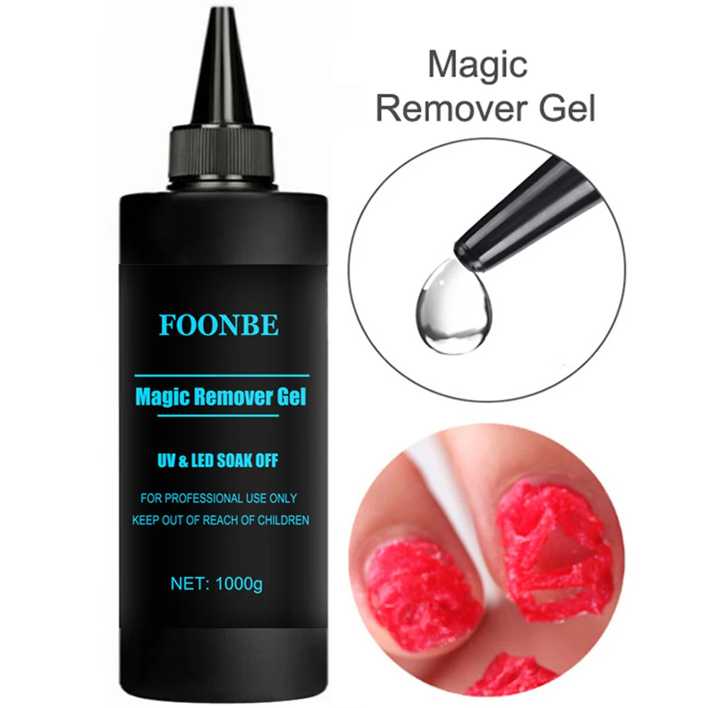 Foonbe High Quality UV Gel Top Coat With Sticky Layer Base Coat Primer 1000g Big Volume Gel Nail Polish For Nail Art