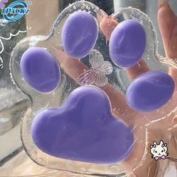 1Pc Squeeze Super Large Cat Paw Cute Cat Foot Slow Rebound Soft Jelly Pinch Decompression Squeeze Toy Anti Stress Release Toys