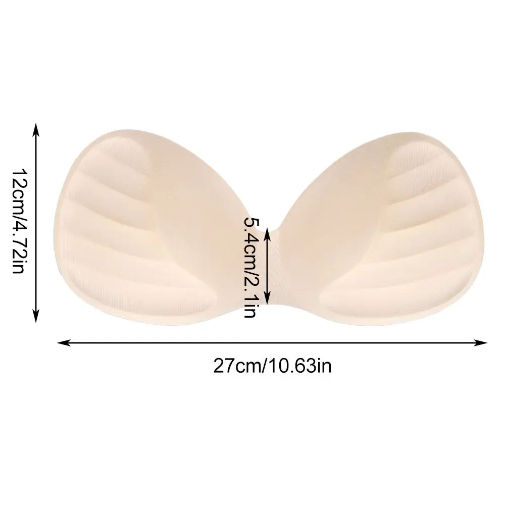 女性のための親密なアクセサリー,乳房エンハンサー,パッド付きパッド,厚手のブラパッド,スポンジ,フォーム,腕立て伏せ