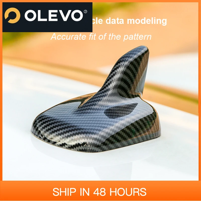 

Новинка для Audi A4 A5 2017-2020 Q2L Q3 Q5 Q8 2019-2024 A6L, черное углеродное волокно, ABS, внешняя автомобильная антенна с плавником акулы, защитная крышка S