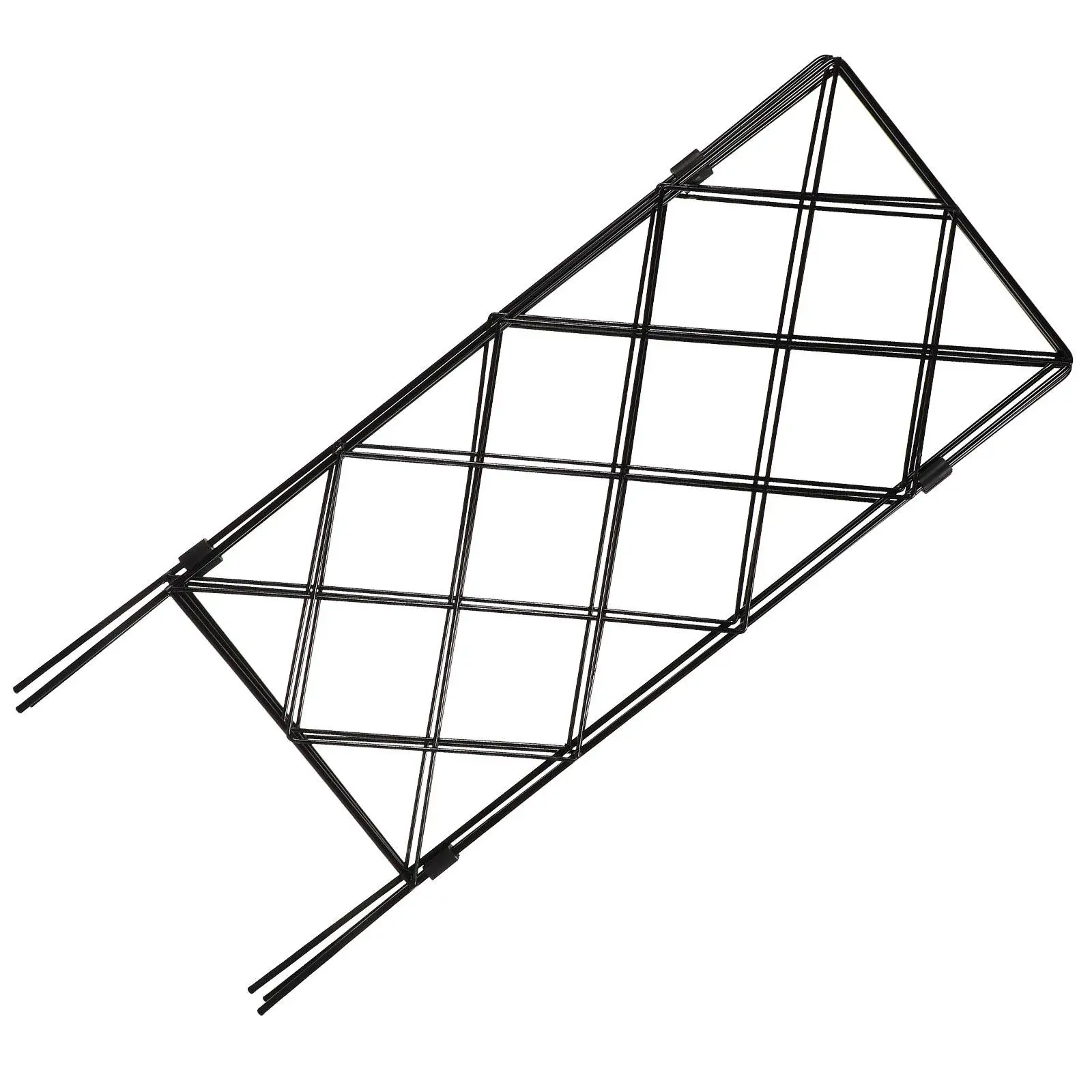Foldable Iron Plant Climbing Rack Garden Trellis Stand Strong Support for Vine Vegetables Fruits Flowers Plant Vine Bracket