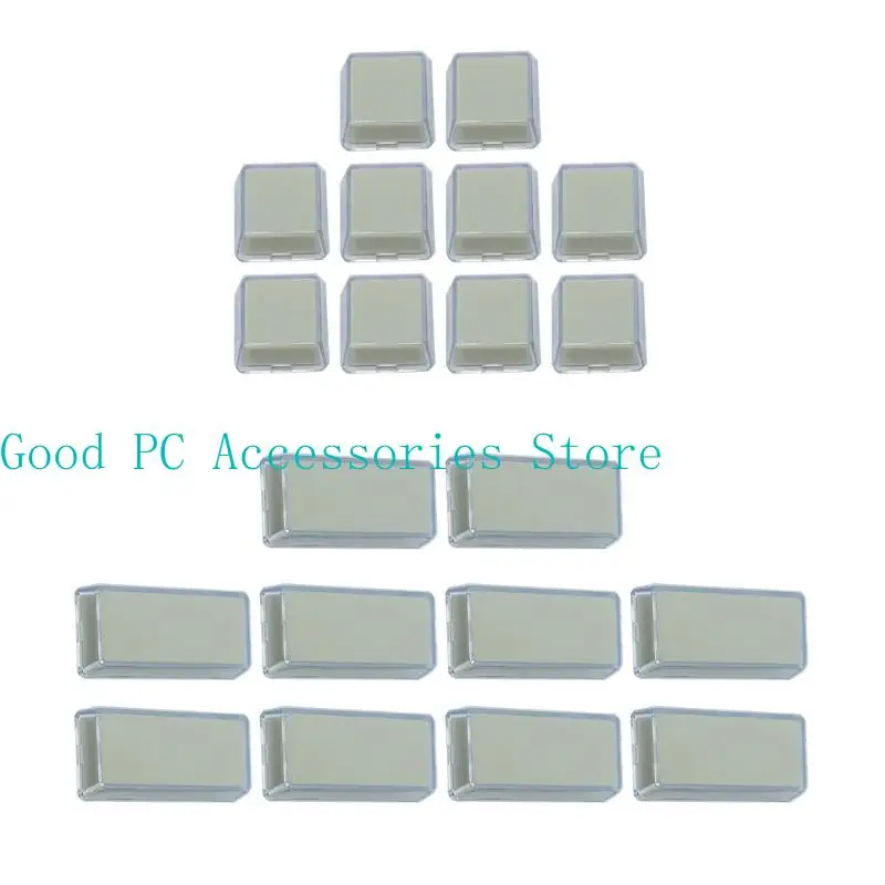 R53C ABS Doppelschicht abnehmbarer Schlüsselkaps Ersatz für mechanische Tastatur 10Keys – Detail 4
