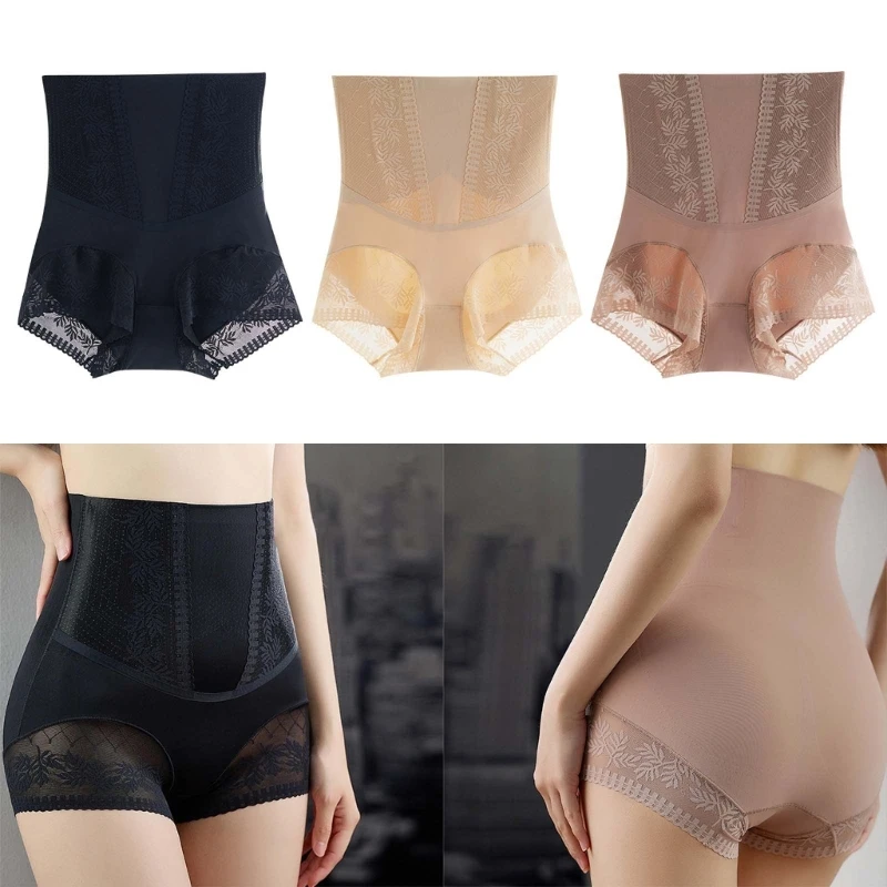 

High Waist Body Shaper Panties Tummy Control Waist Slimming and Back Smoothing Shapewear for Womens Underwear