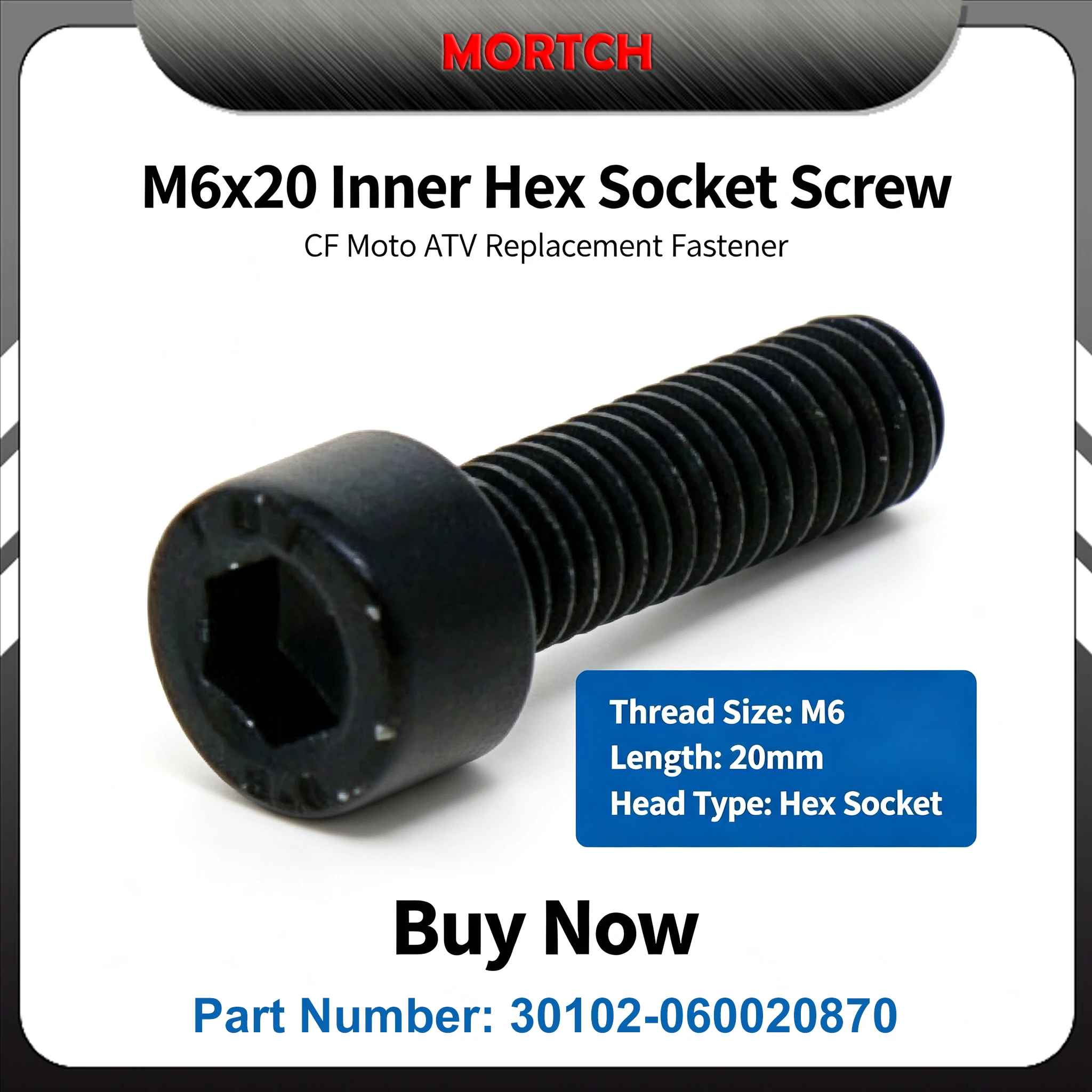 Винт-с-внутренним-шестигранником-m6x20-oem-30102-060020870-для-cf-moto-cforce-450-520-850-1000-atv-2022-2025