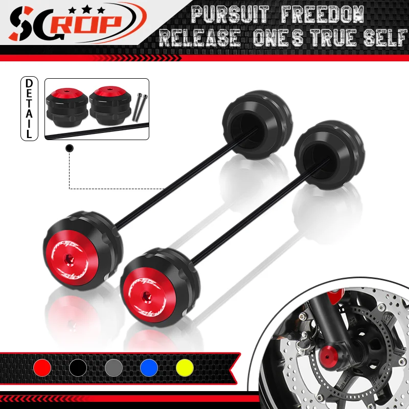 

Falling Protection For YAMAHA TRACER 700 Tracer700 2019-2023 2024 Motorcycle Front Rear Wheel Fork Sliders Protector tracer700