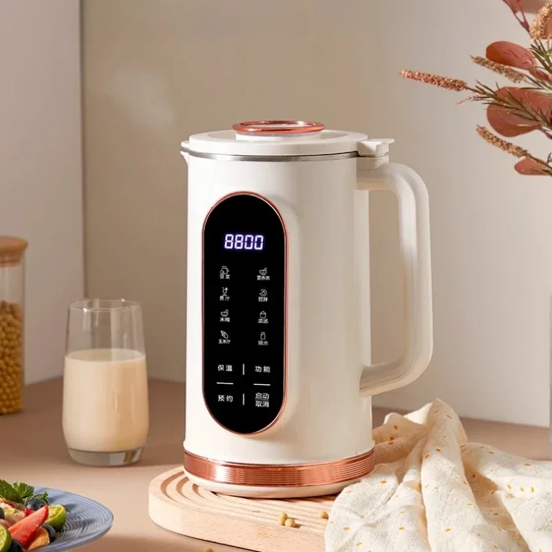 110V Soybean Milk Machine Small Bass Slag-Free Babycook Filter-Free Automatic Heating High Speed Blender 두유 home appliance