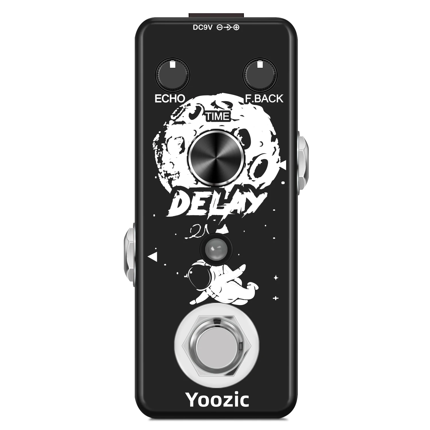 Yoozic Guitar Delay Analog Pedal Vintage for Electric Guitar Echo Pedals Mini Size True Bypass LEF-314