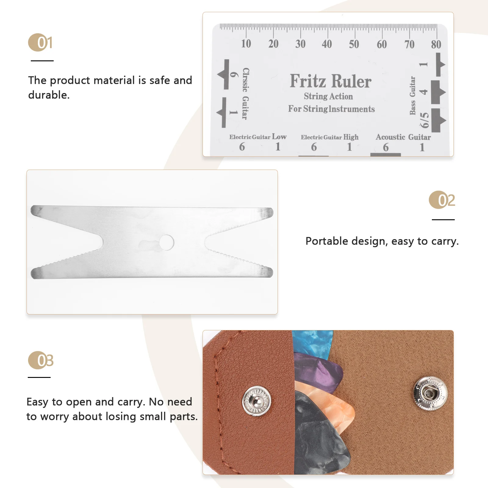 

Guitar Repair Tools Kit Clean File Accessories Plastic Acoustic Repairing Maintenance Cleaning