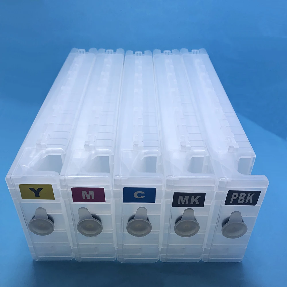 

T6941-T6945 Empty Refillable Ink Cartridge with Chip for Epson SureColor T3000 T5000 T7000 T3070 T5070 T7070 Printer