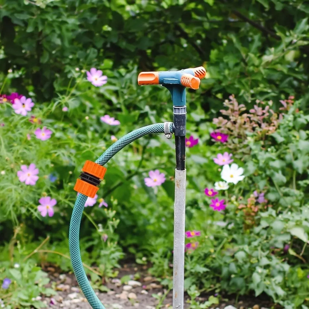 1 2 Inch Standard Fit Garden Hose Connector Rubber Sealing Rings High-strength Plastic Weather Resistant Build