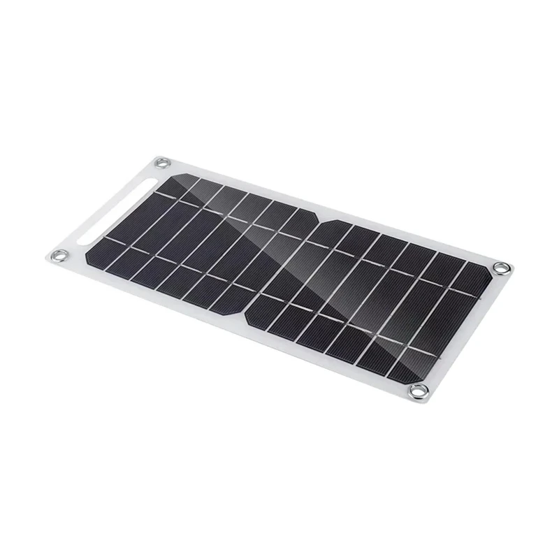 Solar Panel Charging Panel Waterproof Outdoor Hiking And Camping Portable Battery Mobile Phone Charging Bank