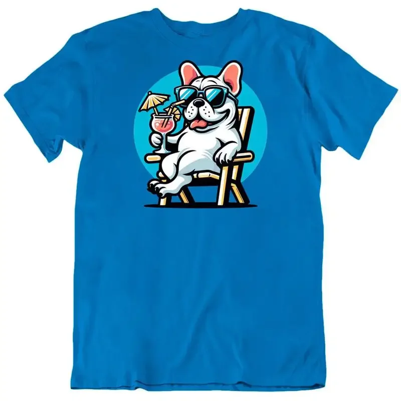 T-Shirt für Hundeliebhaber mit französischer Bulldogge