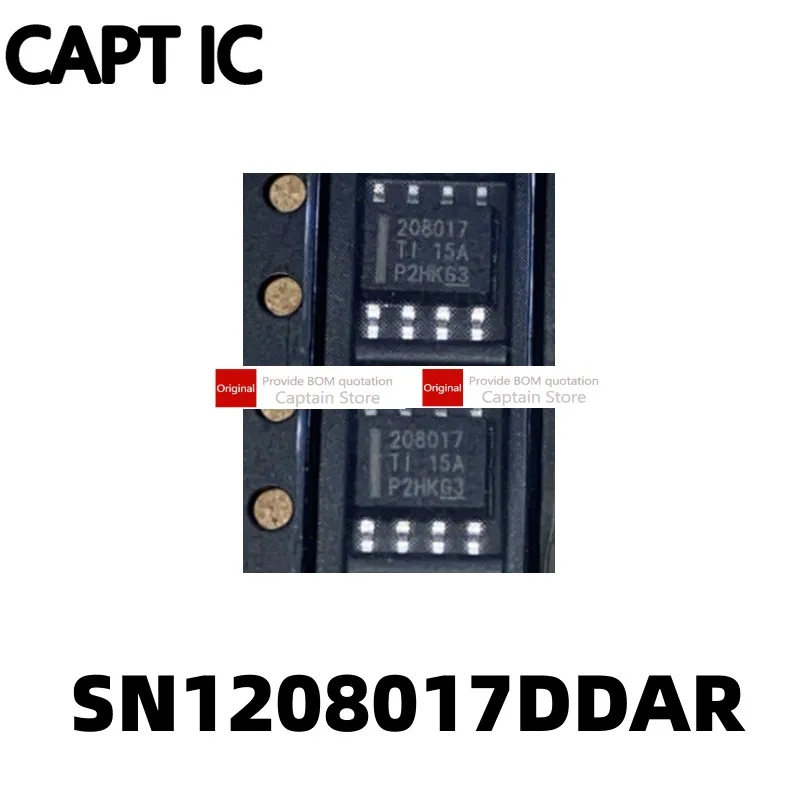 1PCS SN1208017DDAR screen printing 208017 SOP8 pin chip conversion operational amplifier IC chip SN1208017DDAR