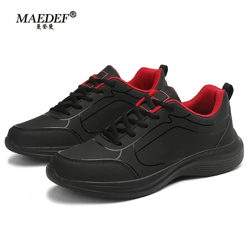 

MAEDEF Men Shoes Non-slip Man Walking Shoes Lightweight Comfortable Sneakers Flats Casual Shoes for Men High Quality Sports Shoe