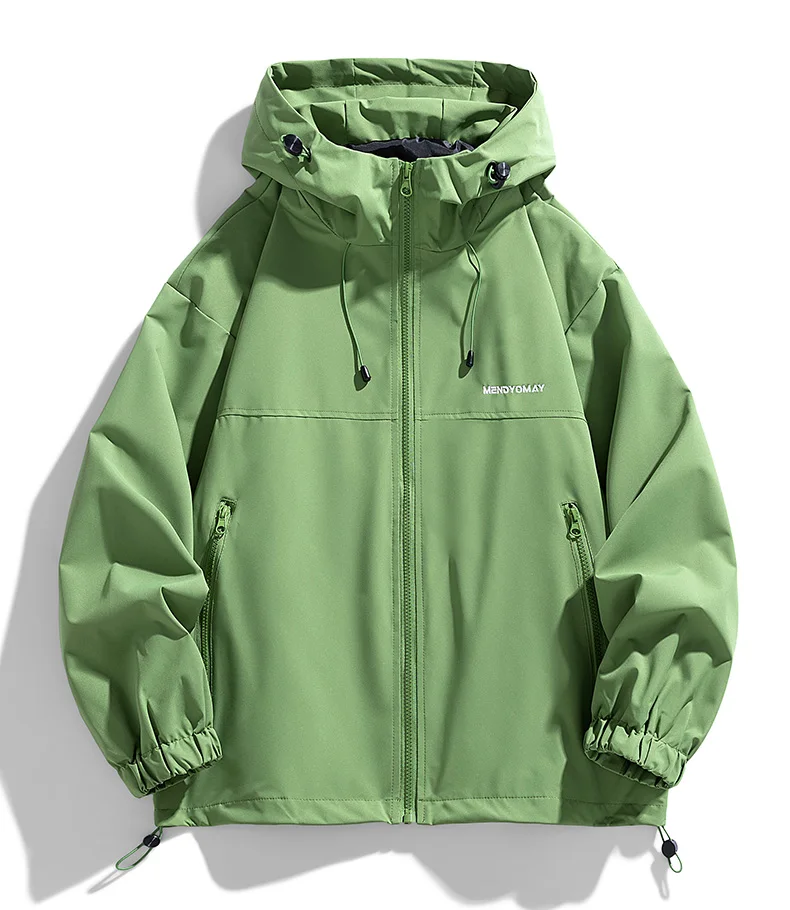 Unisex-Wanderjacken, wasserdicht, winddicht, für Frühling und Herbst, Trekkingjacke, Damen-Windjacke, Outdoor-Angel- und Campingjacke, Paarjacken. – Detail 6