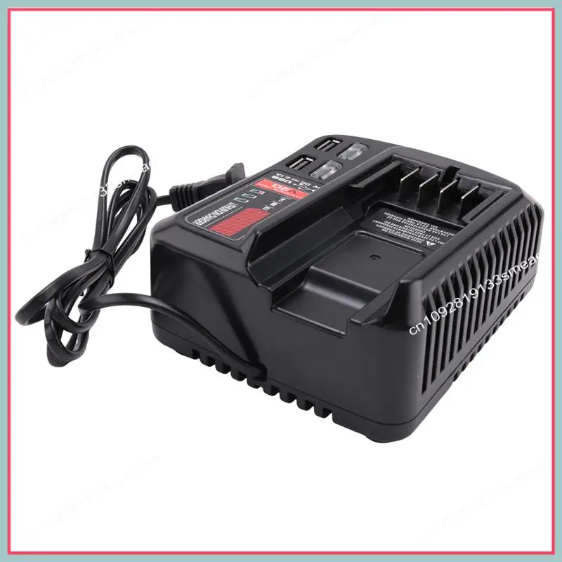 

N94R For CRAFTSMAN 20V 2A Li- Battery Charger CMCB102 Rechargeable Power Tool Lithium Battery Charger Dual USB