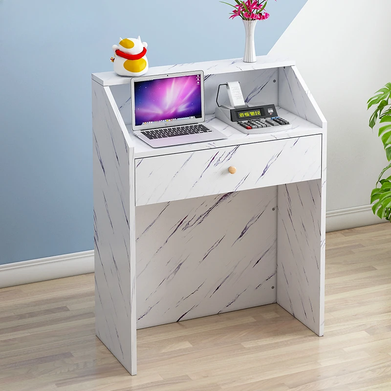 Simple Modern Reception Desks Service Barbershop Beauty Salon Reception Desks Cashier Escritorio Office Furniture ZS40RD