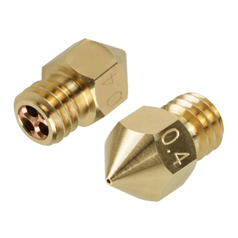 

Латунная насадка CHT с тремя отверстиями MK8 для аксессуаров для 3D-принтеров