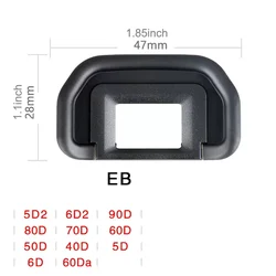 Original Canon Viewfinder Goggles EyeCup Eyepiece EB For 5D,5DMark II,6D MarkII,90D,80D,70D,60D,50D,40D,30D,20D,20Da,10D,D60