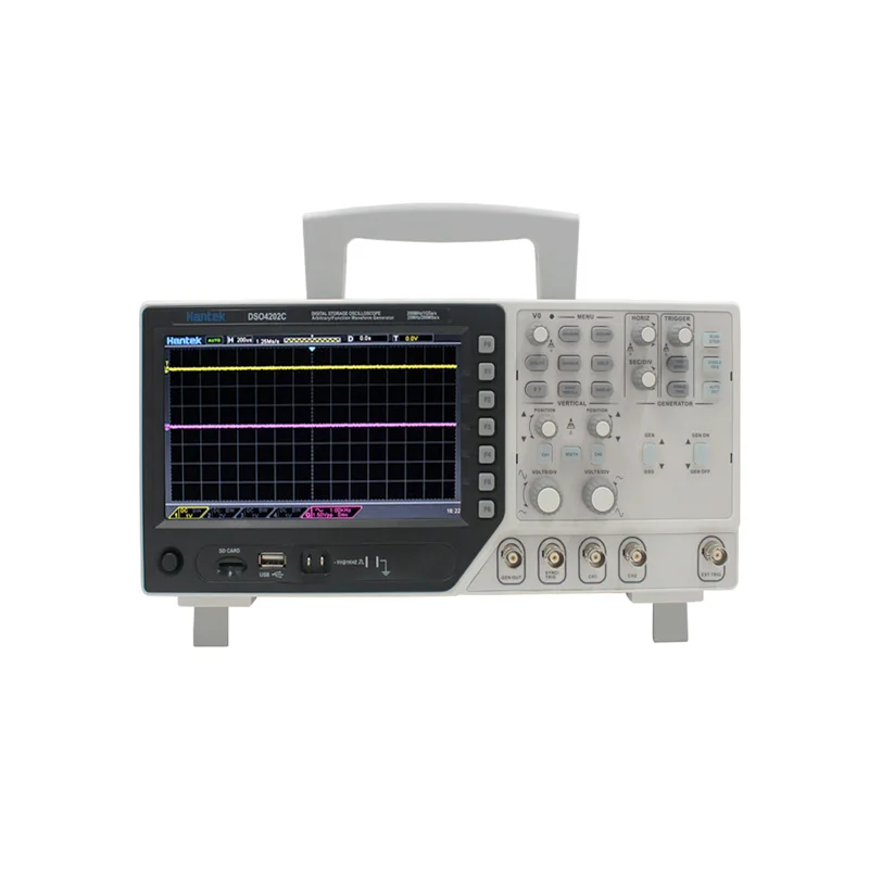 Hantek DSO4202C 2 Channel Digital Oscilloscope 1 Channel Arbitrary/Function Waveform Generator 200MHz 40K 1GS/s