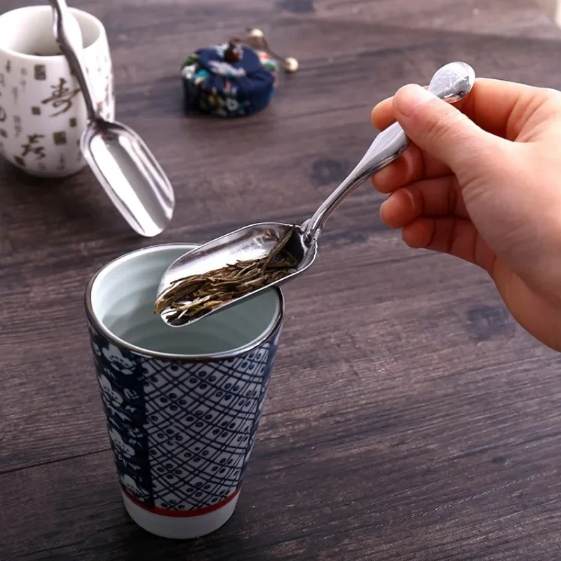 New Reusable Fine Mesh Tea Strainers Filter Stainless Steel Tea Scoops Tea Strainer Infusers Home Kitchen Accessories