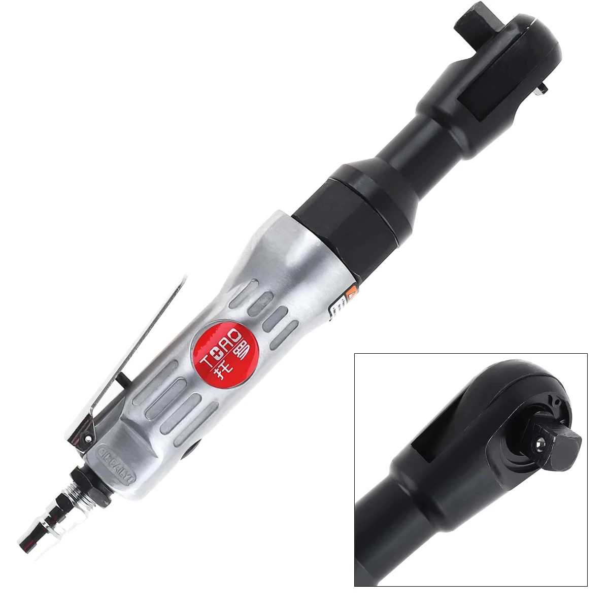 

TR-2701 1 / 2'' Pneumatic Tool Ratchet Wrench with Air Inlet Interface and Adjustable Switch for Car Repair Disassemble