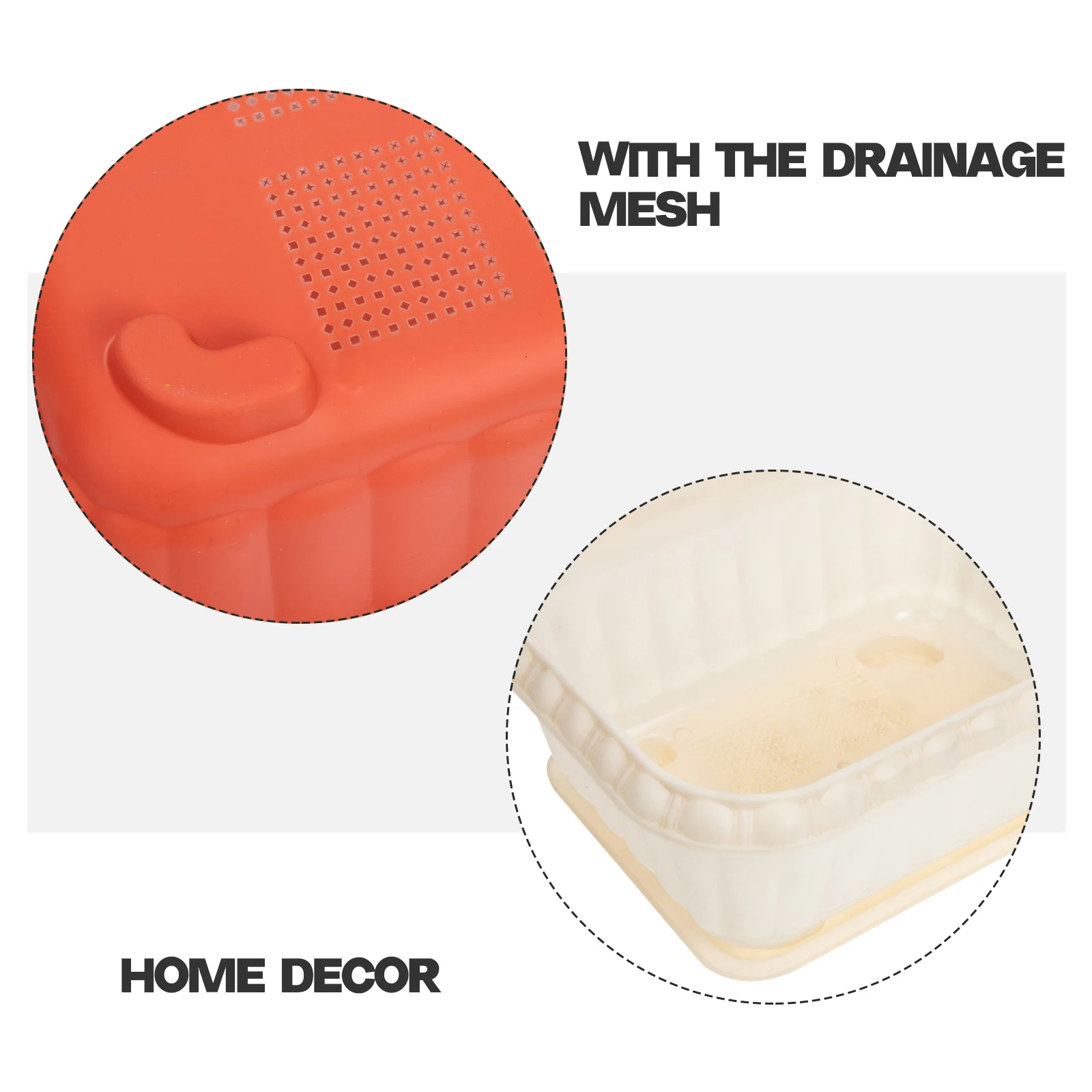 

2 Sets Plastic Vegetable Planters Large Garden Pots Nursery Containers Microgreens Trays Gardening Tools Outdoor Indoor Drainage